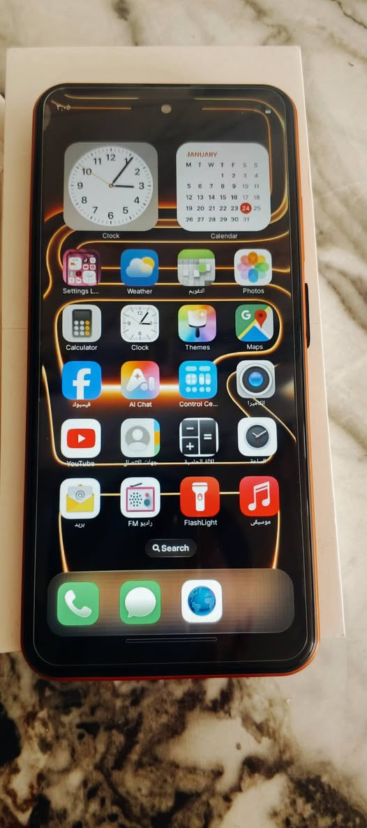 سلام عليكم لبيع ايفون 17 باب ثاني نفس المواصفات ذاكره 512 جهاز استخدام يومين فقط سعره خاص او تصال عل رقم *********** مكاني واسط الاحرار
