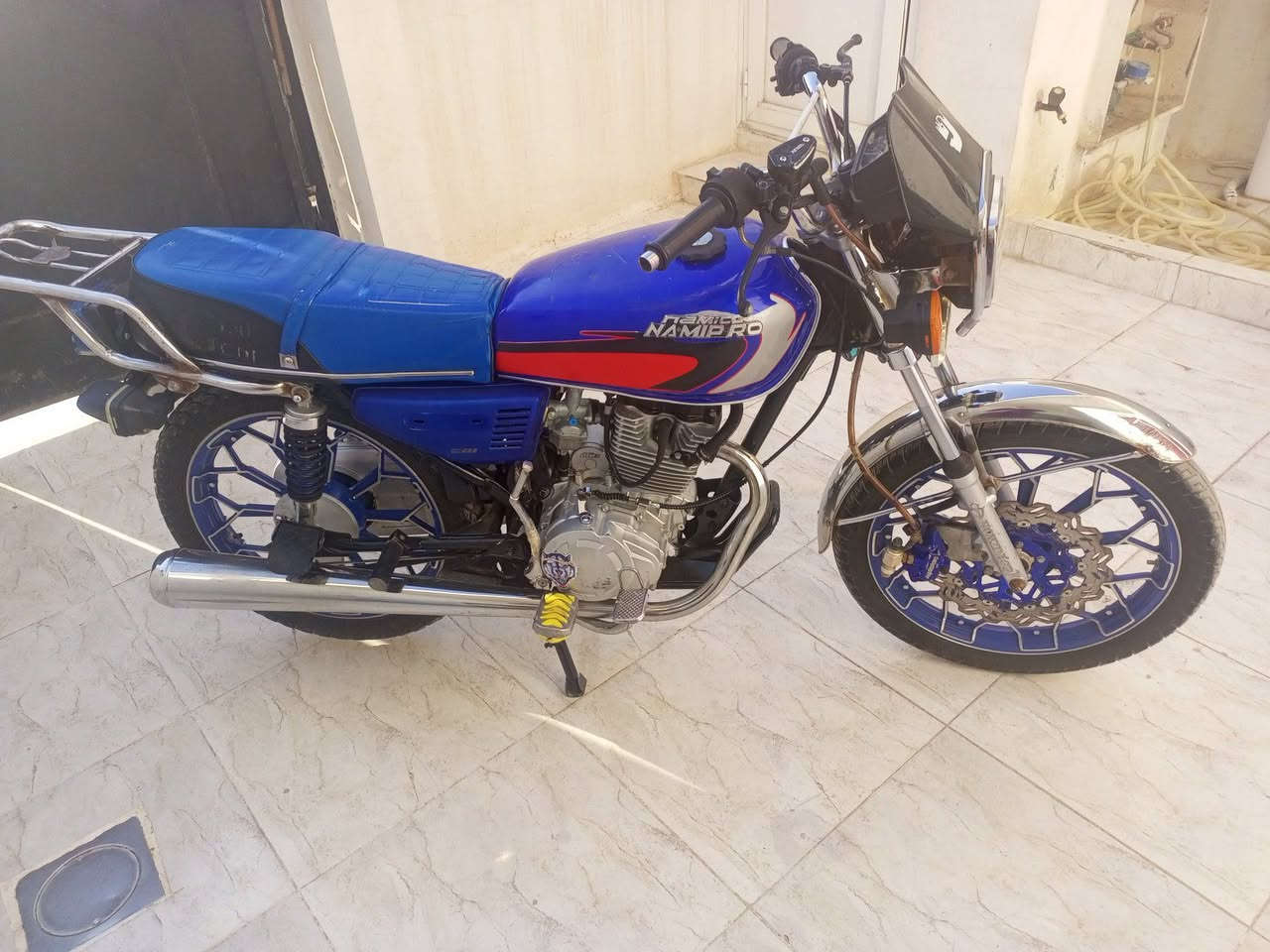 نامي برو محرك حجم 200 
موديل 2024 ماطور نضيف 
سعر 490 كهربائيات شغاله
*********** مكان بير داوود
