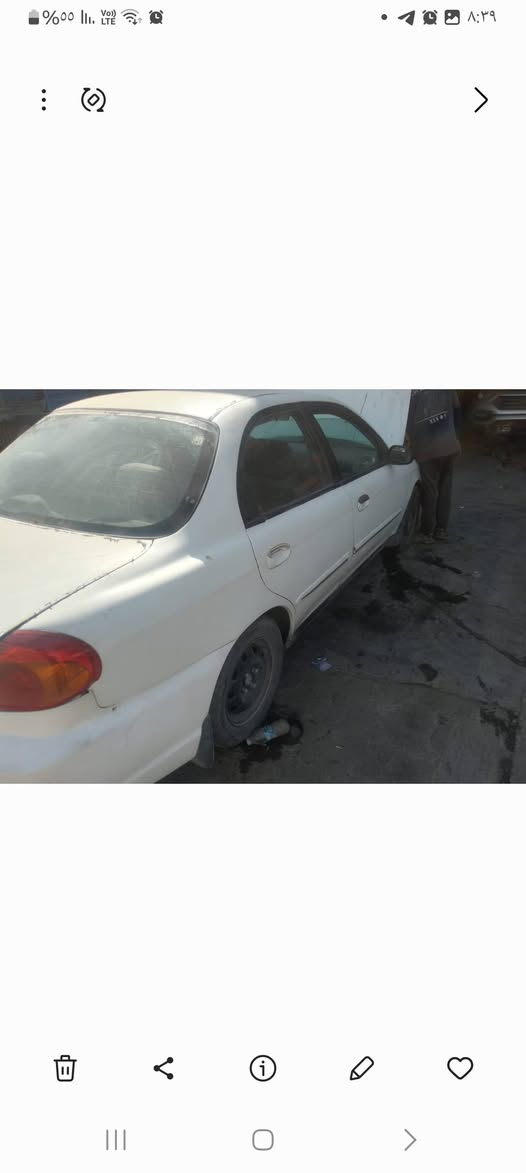 السلام عليكم سياره  كيه سيفيا  للبيع المكان البياع بغداد التواصل *********** السعر ٢٨ ورقه
