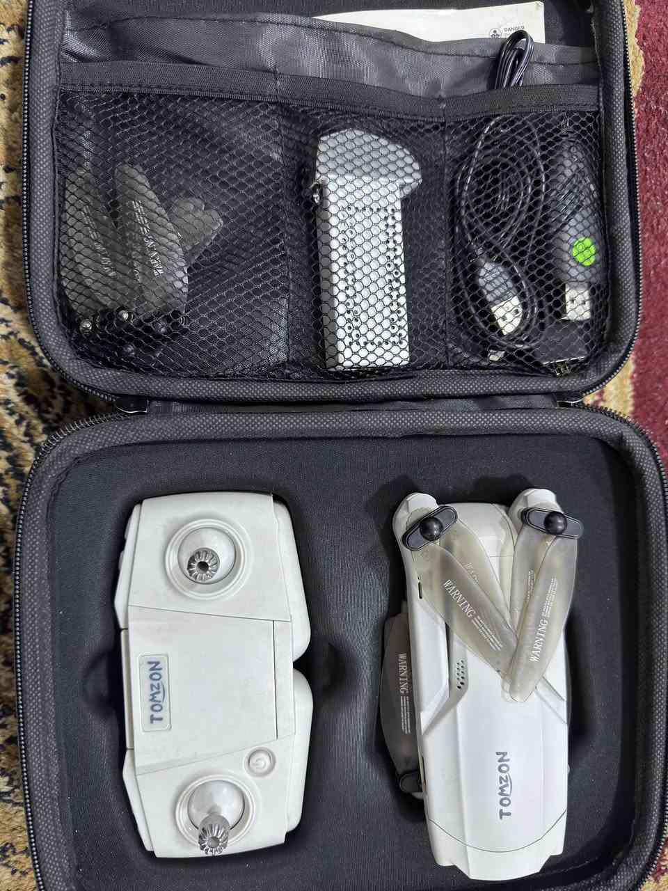 للبيع شرط الفحص نضيفة مال امزون
بطاريات عدد 2
كامرا 4k
ريموت شحن 
ثباته بالمكان
شاحن بطاريات و شاحن ريموت و ريش حتياط و حماية للريش 
السعر 65 الف


**إذا كنت صاحب هذا الإعلان وتريد حذفه لأي سبب، رجاءا أرسل رسالة إلى الدعم الفني**