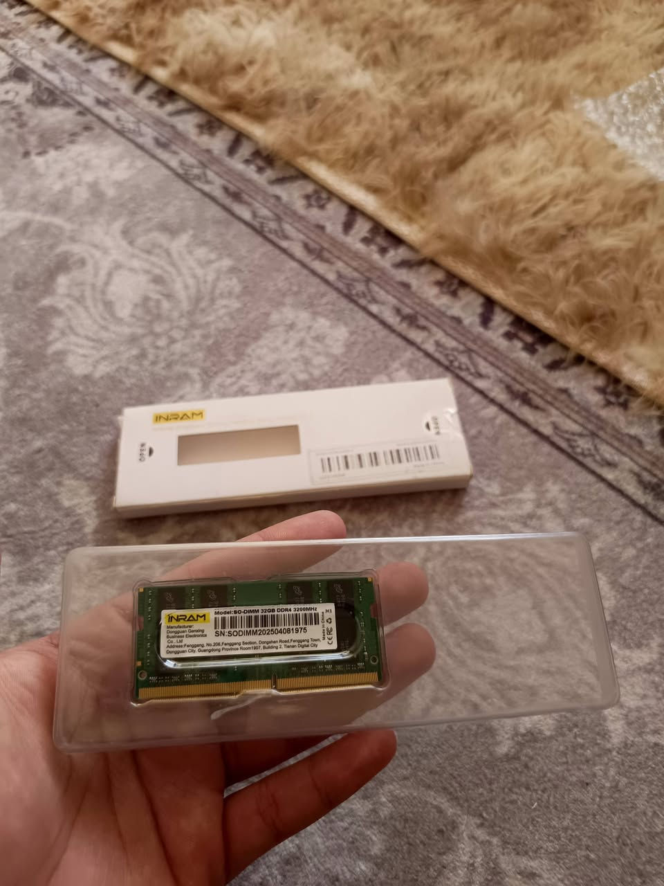 inram ddr4 32×2 (64gb) 3200hz
قطع غير مستخدمه فقط فتح كبس 

 سعر القطعه 160


**إذا كنت صاحب هذا الإعلان وتريد حذفه لأي سبب، رجاءا أرسل رسالة إلى الدعم الفني**