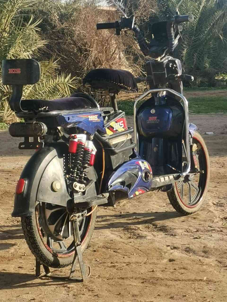 سلام عليكم دراجة شحن للبيع
نوع HIS
ملف 1500W
بطاريات5/ 60V
السعر265
او بي مجال 👍
خاص موجود


**إذا كنت صاحب هذا الإعلان وتريد حذفه لأي سبب، رجاءا أرسل رسالة إلى الدعم الفني**