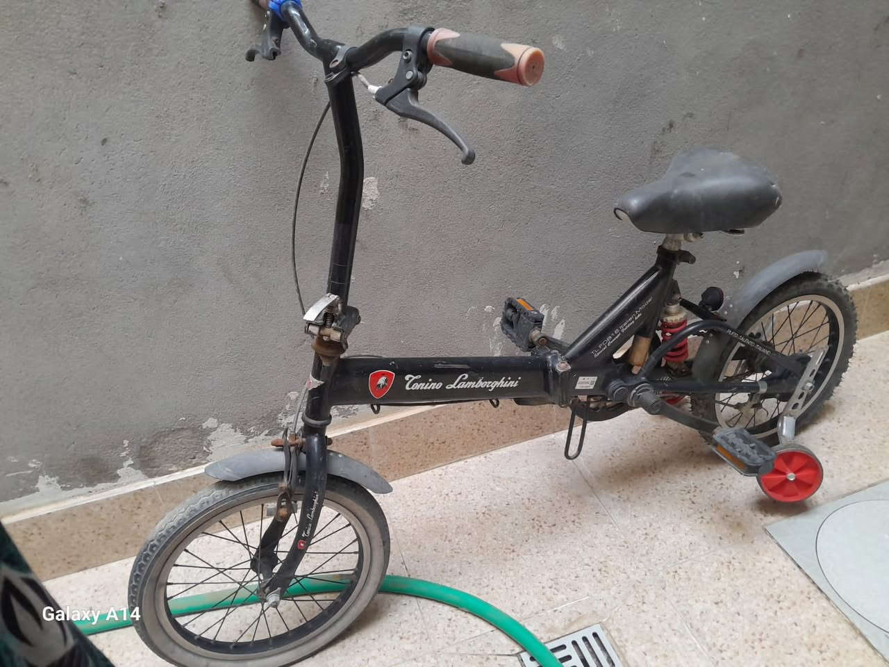 بايسكل طباگي للبيع
گيرين امامي خلفي 
مناسب لعمر 5-9 سنوات
السعر تواصل بهذا الرقم ***********
واتساب فقط
