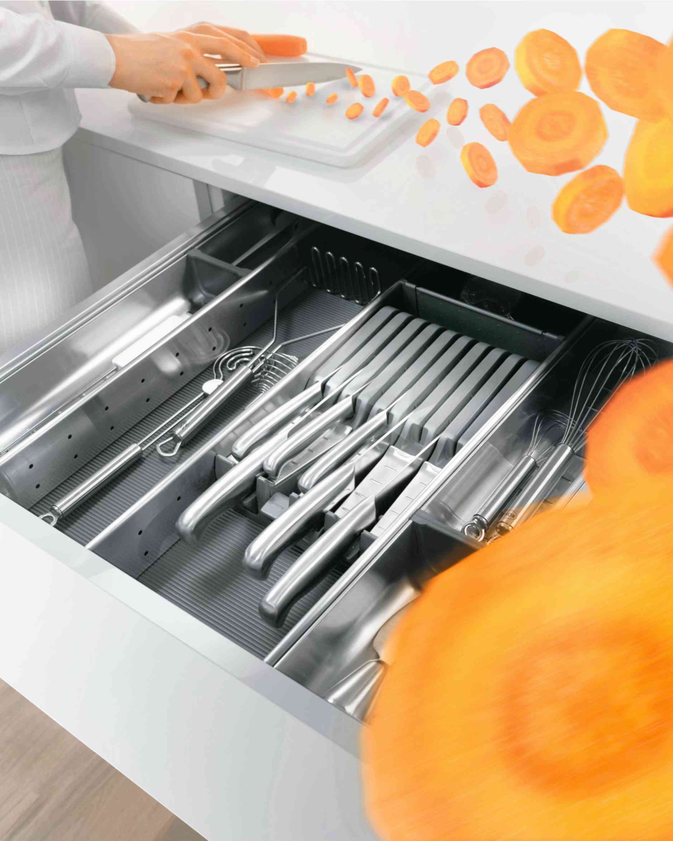 ‏✨ORGA-LINE Knife holder✨ حماية لسكاكينك وتنظيم يسهّل عليك كل لحظة في المطبخ —مع حامل السكاكين Orga-Line من BLUM🧡.. •الابعاد: العرض178ممx العمق 260ممx الارتفاع 58مم• يتسع 9 سكاكين صنع في النمسا 🇦🇹  ✨ORGA-LINE Knife holder✨ Protect your knives and enjoy organized convenience at every moment in the kitchen—with the Orga-Line knife holder from BLUM 🧡.. •Dimensions: W178 x D260 x H58mm Made in Austria 🇦🇹  ‏‎‏‎🔵الوكيل الحصري لشركة BLUM في العراق ‏‎‏‎ضمان مدى الحياة💯 ‏‎‏‎شركة قمة التالين للتجارة العامة ‏‎‏‎‏‎📍العنوان: بغداد - كرادة خارج - ساحة عبدالقادر  الجزائري 📲*********** ‏‎‏‎‏‎لمعرفة الاسعار والتفاصيل  يرجى  مراسلتنا  WhatsApp على ***********  ‏‎‏‎‏https://linktr.ee/taleeniq ‏‎‏‎‏‎نسعى دائما لخدمتكم! 💙 !We always strive to serve you you! ‎‏#Blum #BlumIraq #BlumBaghdad #BlumAustria#explore  OrgaLineKnifeHolder⁩
