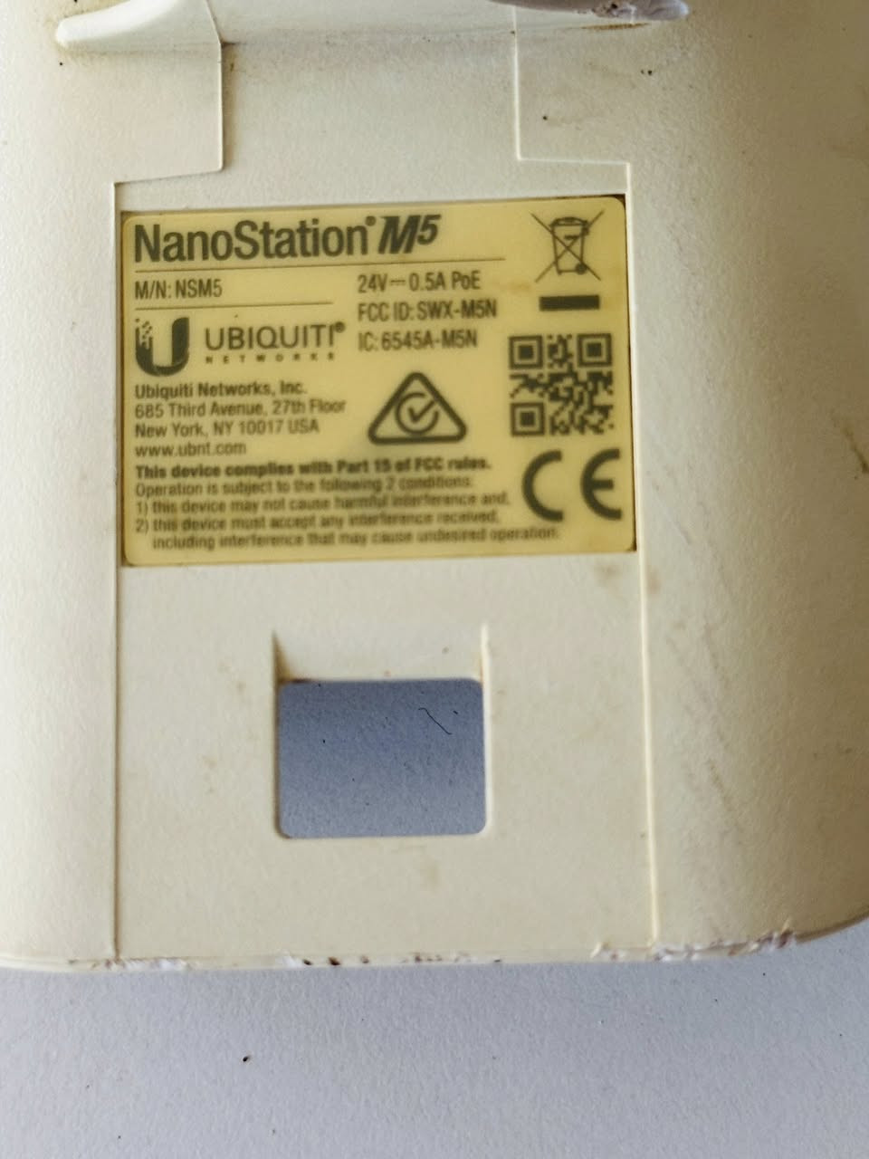 نانو ستيشن m5 مع واير توصيل 20 متر اصلي للبيع السعر 50 الف


**إذا كنت صاحب هذا الإعلان وتريد حذفه لأي سبب، رجاءا أرسل رسالة إلى الدعم الفني**