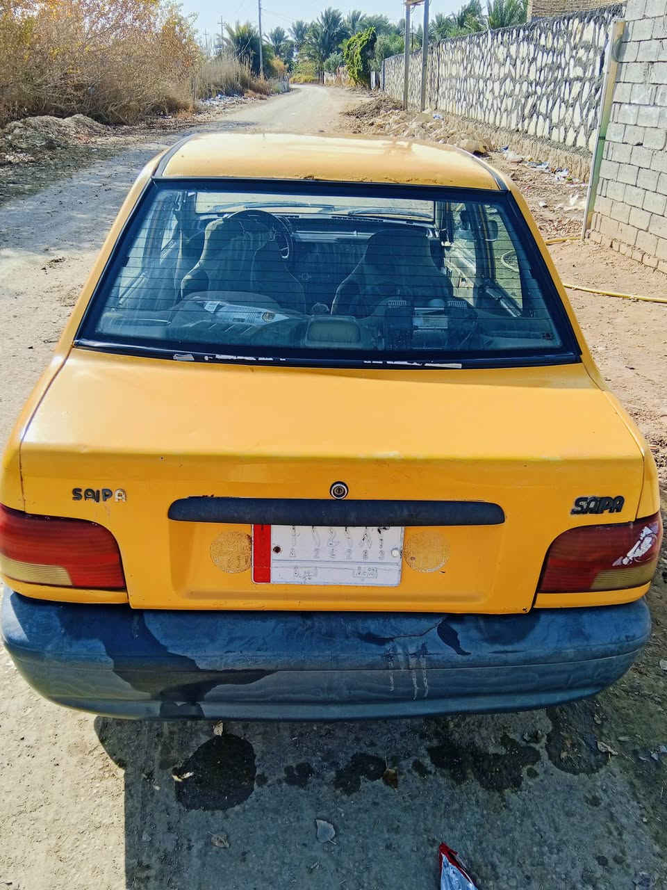 السلام عليكم متوازي لبيع 
والله بلاش ،سايبه موديل 2009 السيارة نضيفه الكير نضيف المحرك بي خيط بخار المكان الديوانية قضاة السنية 
تخم تاير جديد باتري جديد تعال خاص او رقم موبايلي *********** أو بيك خير او دتلل امداور ثاني يوم السيارة امصفره
