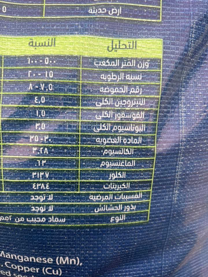 وصول سماد ريفكو المخصب
معالج بأحدث التقنيات والتكنلوجيا اليابانية من شركة سما كربلاء خالي من البذور والحشائش 
والمسببات المرضيه عمود 550 الحيدريه خان 
خان النص رقم الهاتف ***********
