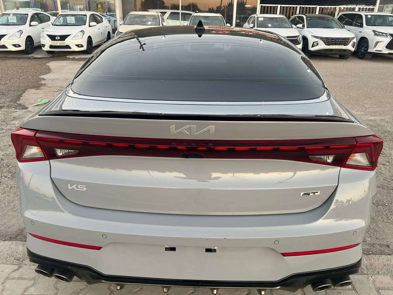 كي فايف 2024 GT
محرك 2500 تيربو – فول مواصفات Gt
لون سمنتي بدون رقم دخول جديد
ماشية 22 ألف ميل
الضرر: جاملغ امامي مصبوغ وباب تبديل نفس لون اصلية بدون صبغ 
*********** (واتساب)
🔴 السعر : اتصال على رقم السعر 📮
