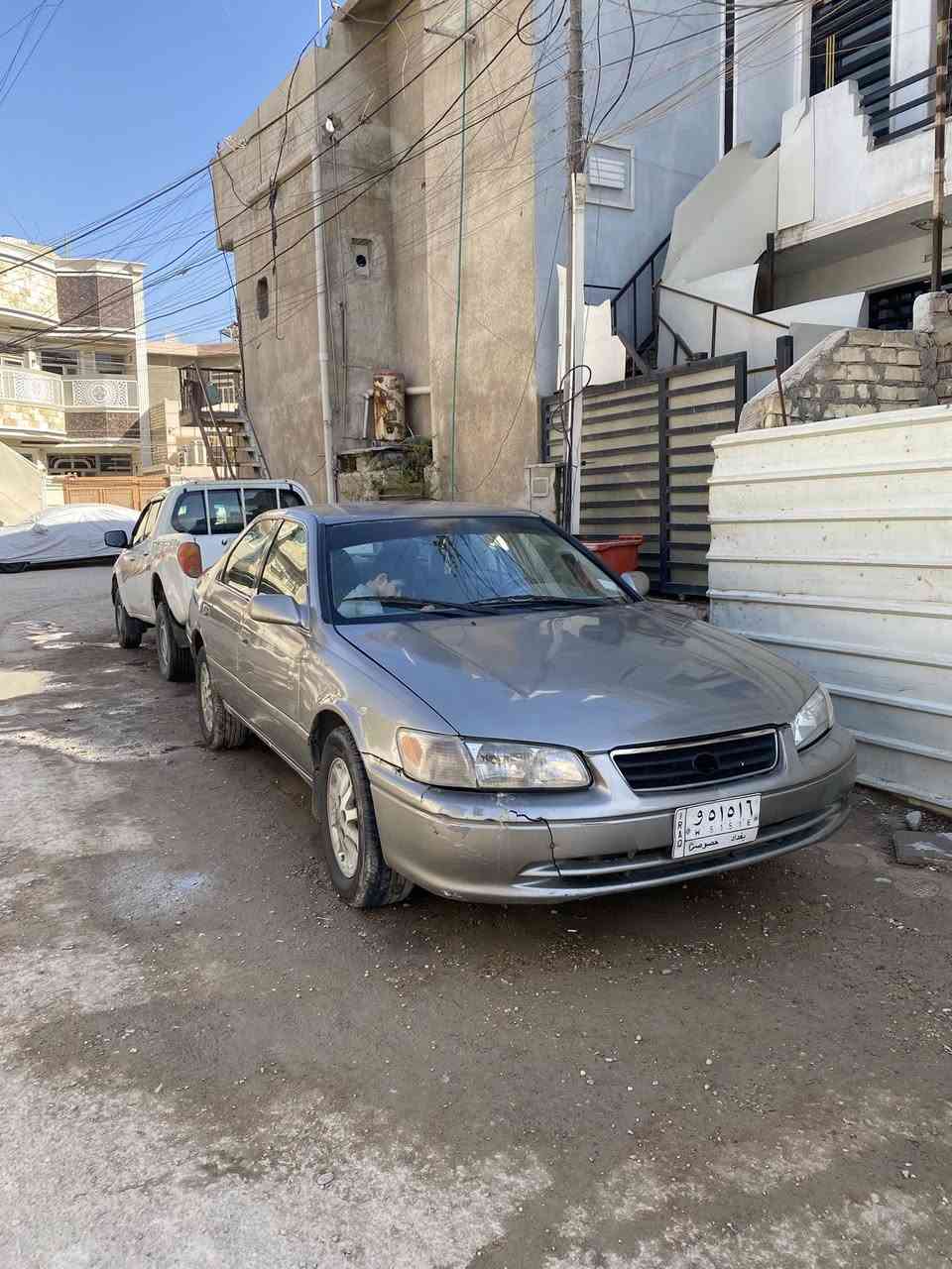 كامري 2000
محرك 4 سلندر غاز + بنزين
بغداد ابي غريب - شارع الزيتون 
*********** ابو راشد القره غولي
