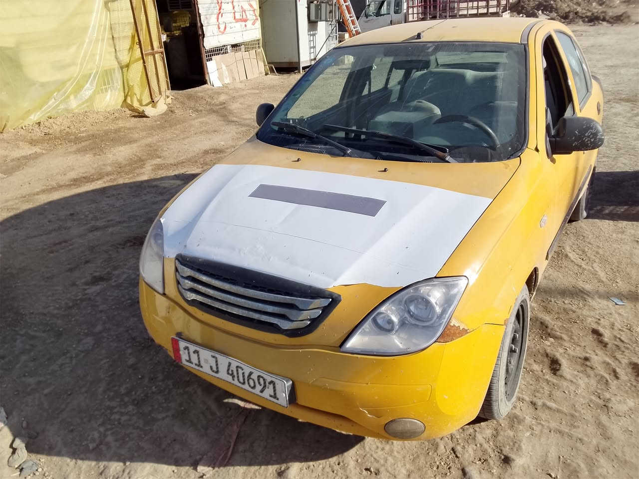 السلام عليكم طيبه  2015 للبيع بيها جاملغ امامي كير محرك كفاله تبريد شغال مكاني حله السعر 33 وبيها مجال بسيط ***********
