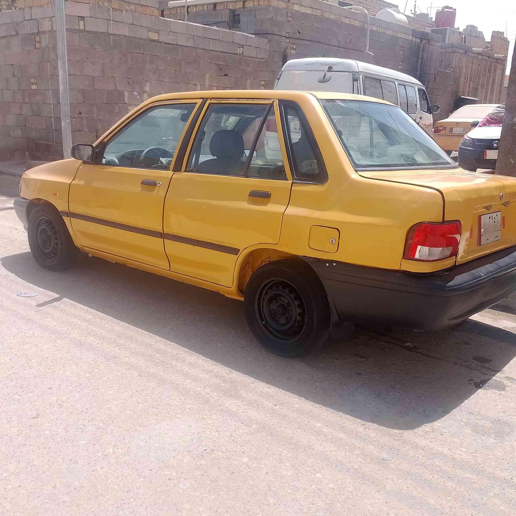 البيع
سايبه مديل 11 نفخ مشروع وطني سنويه نافذه 23 
1 مكينه كير كفاله 
2 حداده تخم تاير جديد       سعر 16 وبيه مجال 
3 كهربايات كله شغاله 
4 براكيت معمر 
*********** مكان ميسان مغربه

