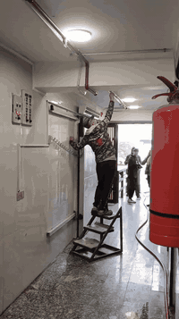 كادر تأسيس وربط منضومات حريق شغئل درجه أوله باذن الله شغل هندسي تسليم فحص كامل داخل وخارج بغداد ***********
