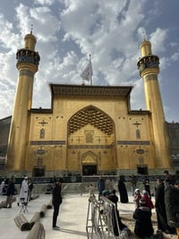 حملة الكرار • النجف الأشرف • زيارة القبور