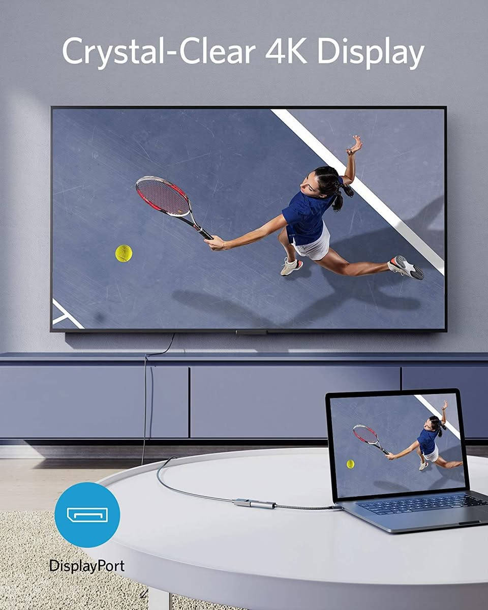 English  |  کوردی  |  عربي 

اسم المنتج: تحويلة من Type-C إلى DisplayPort ماركة Anker
العلامة التجارية: Anker
اللون: كما هو موضح في الصور 
العدد: 1
الحالة: جديد بدون علبة
السعر: 14 الف دينار 

متوفر توصيل لكل أنحاء العراق 🚕🚀🌀

⛔ مواصفات المنتج:-

يدعم منفذ DisplayPort واحد بدقة 4K بمعدل 60 هرتز
منفذ DisplayPort (HDMI / HDR / HDCP): HDMI 2.0 / N / HDCP 2.2
التوافق:
MacBook Pro (2017 / 2018 / 2019 / 2020)
MacBook Air (2018 / 2019 / 2020)
iPad Pro (2018 / 2019 / 2020)
XPS (13 بوصة / 15 بوصة)
Spectre Laptop
Surface Laptop 3
الأجهزة غير المتوافقة: Nintendo Switch 
----------------------------------------------------------

ناوی بەرهەم: Anker Type-C بۆ DisplayPort Adapter
 مارکە: ئەنکەر
 ڕەنگ: وەک لە وێنەکاندا دیارە
 بڕی: 1
 مەرج: نوێ، بێ سندوق
 نرخ: 14 هەزار دیناری عێراقی

 گەیاندن لە سەرتاسەری عێراق بەردەستە 🚕🚀🌀

 ⛔ تایبەتمەندییەکانی بەرهەم:

 پشتگیری لە یەک دەرچەی DisplayPort دەکات بە ڕوونی 4K لە 60Hz
 دیسپلەیپۆرت (HDMI/HDR/HDCP): HDMI 2.0/N/HDCP 2.2
 گونجان:
 ماکبۆک پرۆ (2017/2018/2019/2020)
 ماکبۆک ئایر (٢٠١٨/٢٠١٩/٢٠٢٠)
 ئایپاد پرۆ (2018/2019/2020)
 XPS (13 ئینج/15 ئینج)
 لاپتۆپی سپێکتەر
 لاپتۆپی ڕووکار 3
 ئامێرە ناتەباکان: سویچی نینتێندۆ ----------------------------------------------------------
Product Name: Anker Type-C to DisplayPort Adapter
Brand: Anker
Color: As shown in the pictures
Quantity: 1
Condition: New, without box
Price: 14,000 Iraqi Dinars

Delivery available throughout Iraq 🚕🚀🌀

⛔ Product Specifications:

Supports one DisplayPort port with 4K resolution at 60Hz
DisplayPort (HDMI/HDR/HDCP): HDMI 2.0/N/HDCP 2.2
Compatibility:
MacBook Pro (2017/2018/2019/2020)
MacBook Air (2018/2019/2020)
iPad Pro (2018/2019/2020)
XPS (13-inch/15-inch)
Spectre Laptop
Surface Laptop 3
Incompatible Devices: Nintendo Switch  ----------------------------------------------------------
#TypeC


**إذا كنت صاحب هذا الإعلان وتريد حذفه لأي سبب، رجاءا أرسل رسالة إلى الدعم الفني**