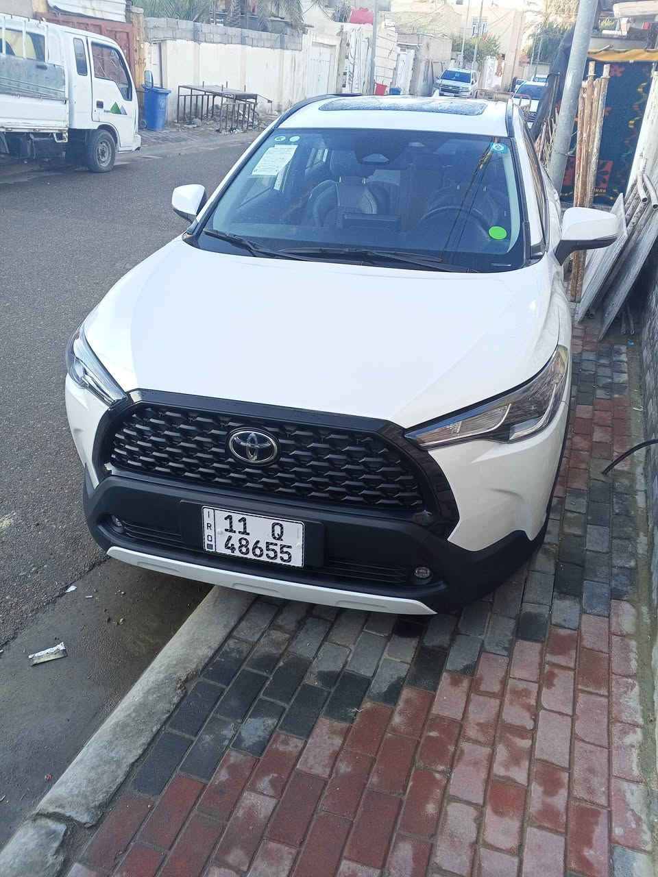 سلام عليكم كروس موديل 25رقم بغداد فتحه حمالات لايت زينون داخل مخمل سايد بريك كهربائي ماشيه 7300كفاله عامه السعر26250وبيه مجال بسيط***********مكاني كربلاء
