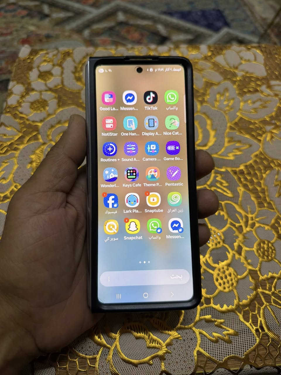 سلام عليكم شباب زد فولد 5 للبيع الجهاز فول نضافه لا زلغ ولا شخط شرق اوسط دبل خط وياه 3 كفرات وكفر ابو القلم هم للبيع او مراوس زد فولد 6 ونتفق ع الفرق  السعر (800) ع الفحص ابيع من باب البيت 

***********  اتصال ☎️ واتساب 
*********** اتصال ☎️ واتساب 
مكاني الشعب  lraq
