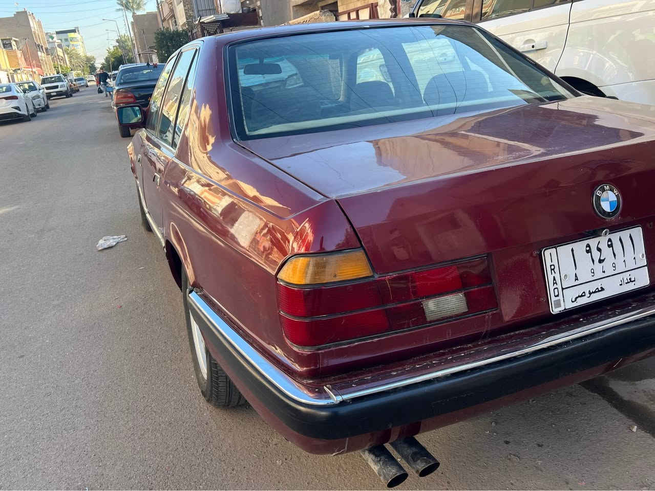بي ام 735موديل ١٩٩٢ سلايد روف

كير ومحرك مكفولات 

صدر امامي خلفي جاهز 

تخم تاير 5 ويل كب 

تبريد قطعتين شغال سيدي شغال 

سنتر لوك حتى الصندوق شغال 

جام ٤ كهرباء ⚡️ دواخل نظيفه 

كهربائيات شغاله  

مكفوله من الحادث فقط صبغ سنويه مشروع وطني 

مكانه بغداد الغدير السعر ٥٠

للاستفسار *********** بغداد, العراق
