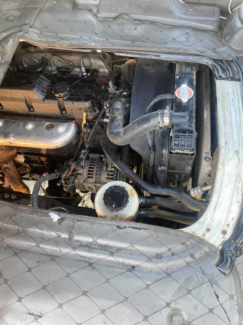 سلام عليكم كيه فحل للبيع كفاله عامه عدا بارد بلباب مثل ما موضح بصوره وبيه طخه بل دوسه مكان السياره ديالى خان بني سعد سعر 120وبيه مجال للستفسار ***********وتساب متوفر
