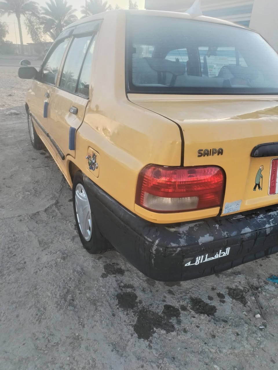 السلام عليكم سايبة مديل 15مكفولة من الضربة كير مكينةجدد 
حدادية70بل مية مصفرة هيىه وغرامات
سعر30وبيها مجال مكان بابل
رقم الاهاتف***********
