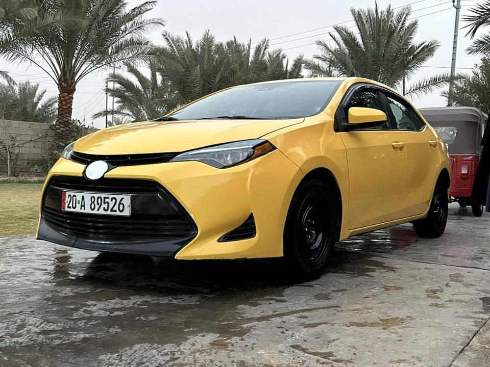 سلام عليكم كورالة 2018LEامريكي الصور الحادث موجودة بالصور حادثهة كلش خفيف السيارة جديدة بمعنى الكلمة 
صدر امامي خلفي 100/100جديد 
تخم ويل وتاير جديد 
تبريد ثلج ❄️ 
كير مكينة مكفول جديد 
بانزين 
مكينة 1800
السيارة جاهزة علا  اخر حباية 
لايت زنون 
السيارة احلا من الصور 
سنوية بسمي 
هيئة غرامات مصفرة 
العنون ديالى بعقوبة بهرز 
ماشية 160ميل 
هـ*********** 
اياد التميمي اياد التميمي
