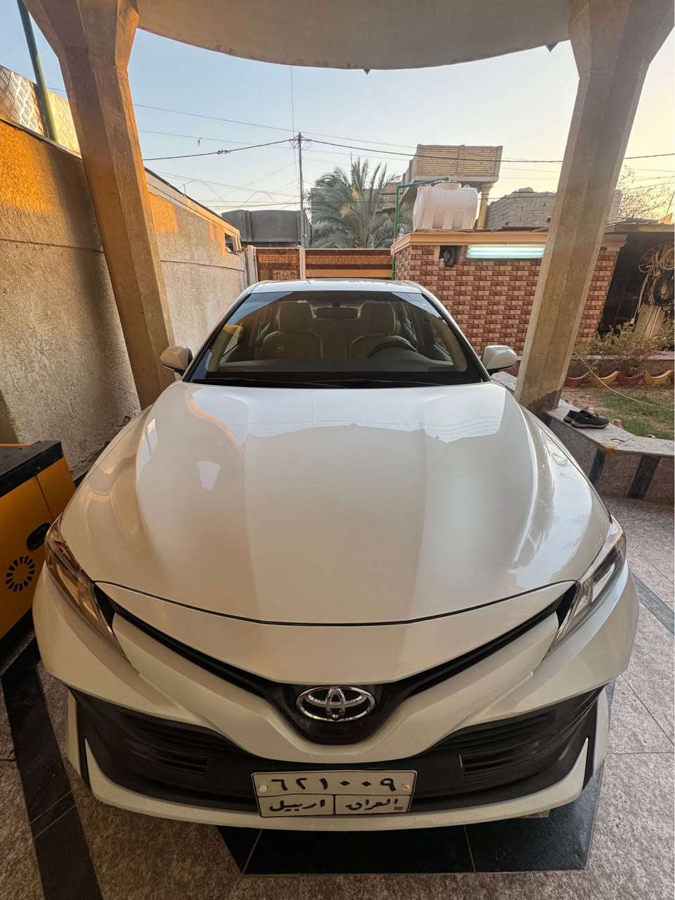 تويوتا كامري 2020 وارد خليجي بانزين فقط  لون ابيض صدفي اربعة سلندر كفالة عامة عدا بارد مقدار اقل شبر بالداير مال جاملغ الخلفي رقم اربيل سنوية لل 2027 مكان السيارة البصرة السعر  (  210 $ ) وبيهة مجال للاستفسار الاتصال على الرقم *********** البصرة, العراق
