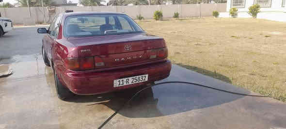 كامري موديل ٩٦ كامله من كولشي مناقصه برغري رايده ٦٠ وبيه مجال مال جناي والله وهاذه رقم صاحبه *********** ملاحظه بدون اي ضربه وارد أمريكي ليبول واحد مصبوغه عام
