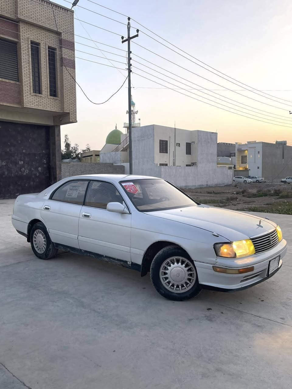 سلام عليكم 
بطه 1992 متصل رقم صلاح الدين مشروع وطني شرط التحويل 
محرك 2500 كير أوتوماتيك صدر كهربائيات كلها شغاله 
مكفوله من الكص تبريد شغال سنتر لوك صبغ جماليه 
بيها ملاحضات بسيطه مكاني سامراء السعر45 بيه مجال قليل ***********
