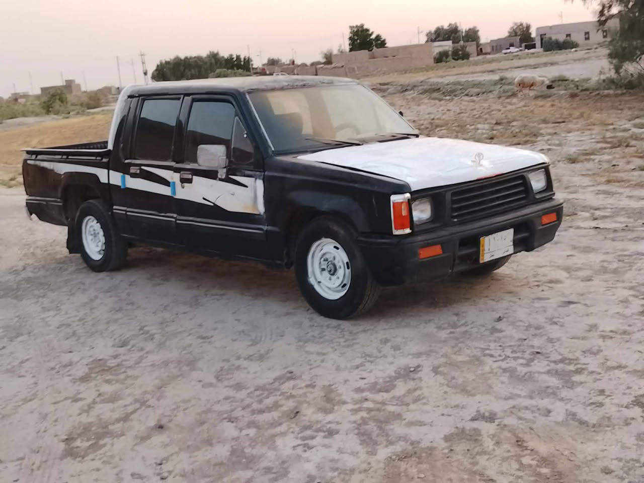 سلام عليكم مستبوشي مديل 95 رقم مثنى مشروع وطني شرط تحويل كير محرك ثري واي تيوته مكفولات لشرط سياره نضيفه مال جناي بلاديه جاهزه ترايك وين ماتريد  سعر 23وبيه مجال *********** مكان سماوه الخضر
