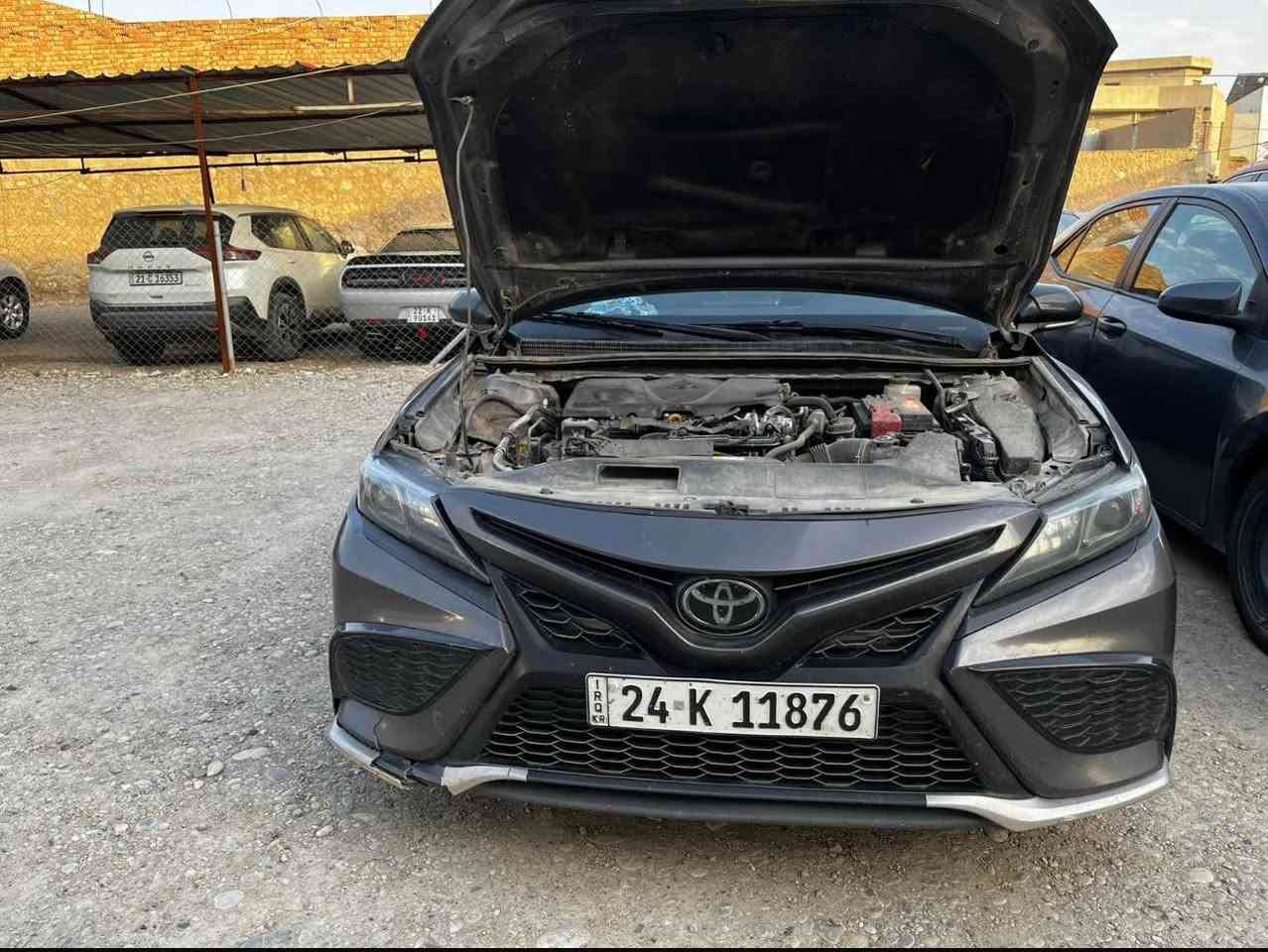 SE كامري ٢٢ 
سياره ماشيه ١٣٠km
سياره مابيها حادث امامي ولا خلفي 
  حادثها من جوانب 
اني ابيع صبغ عام    
سياره كير ومحرك بشرط 
سنويه وهزه جديده بعده كركوك, العراق


**إذا كنت صاحب هذا الإعلان وتريد حذفه لأي سبب، رجاءا أرسل رسالة إلى الدعم الفني**