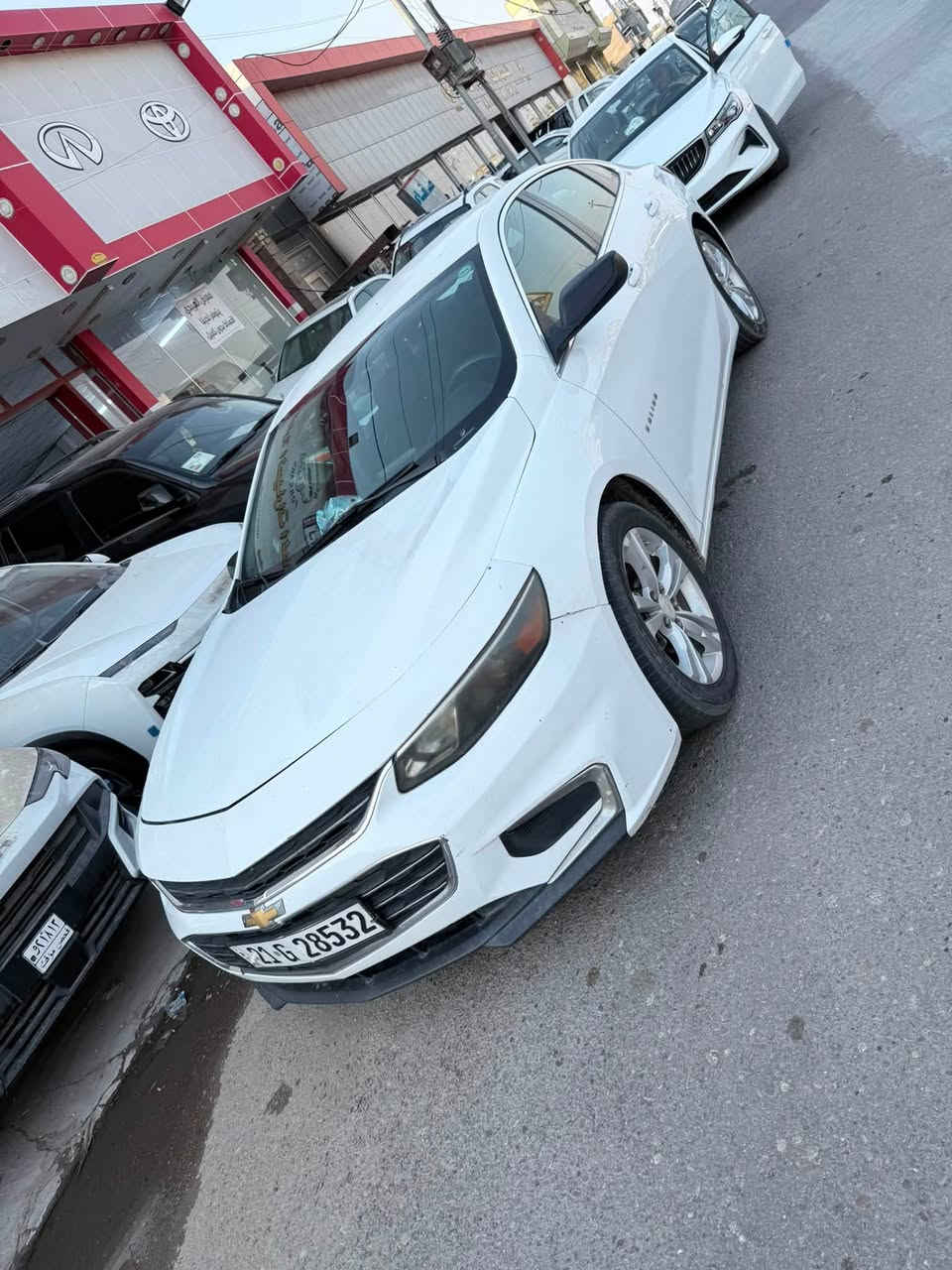 ماليبو 2017 ls
رقم سليمانيه باسمي سنويه بعد بيها 4 سنين تقريبا 
ضرر واضح بالصوره 
يحتاجله بارد باماكن بسيطه وشويه تكحيلات
ماشيه 75 الف 
حساس صالصنه يحتاج تبديل بسببه مشتغل الجيك
والزراكه مدا تذب ماي على الاغلب الماطور عاطل
محرك وكير خير من الله وماكو اي مشكله بيها
السياره افولها كله محسن من اخذتها لليوم ودهن اصلي
السياره سعرها 83 وبيها مجال مكانها صلاح الدين بلد وممكن بغداد
***********
