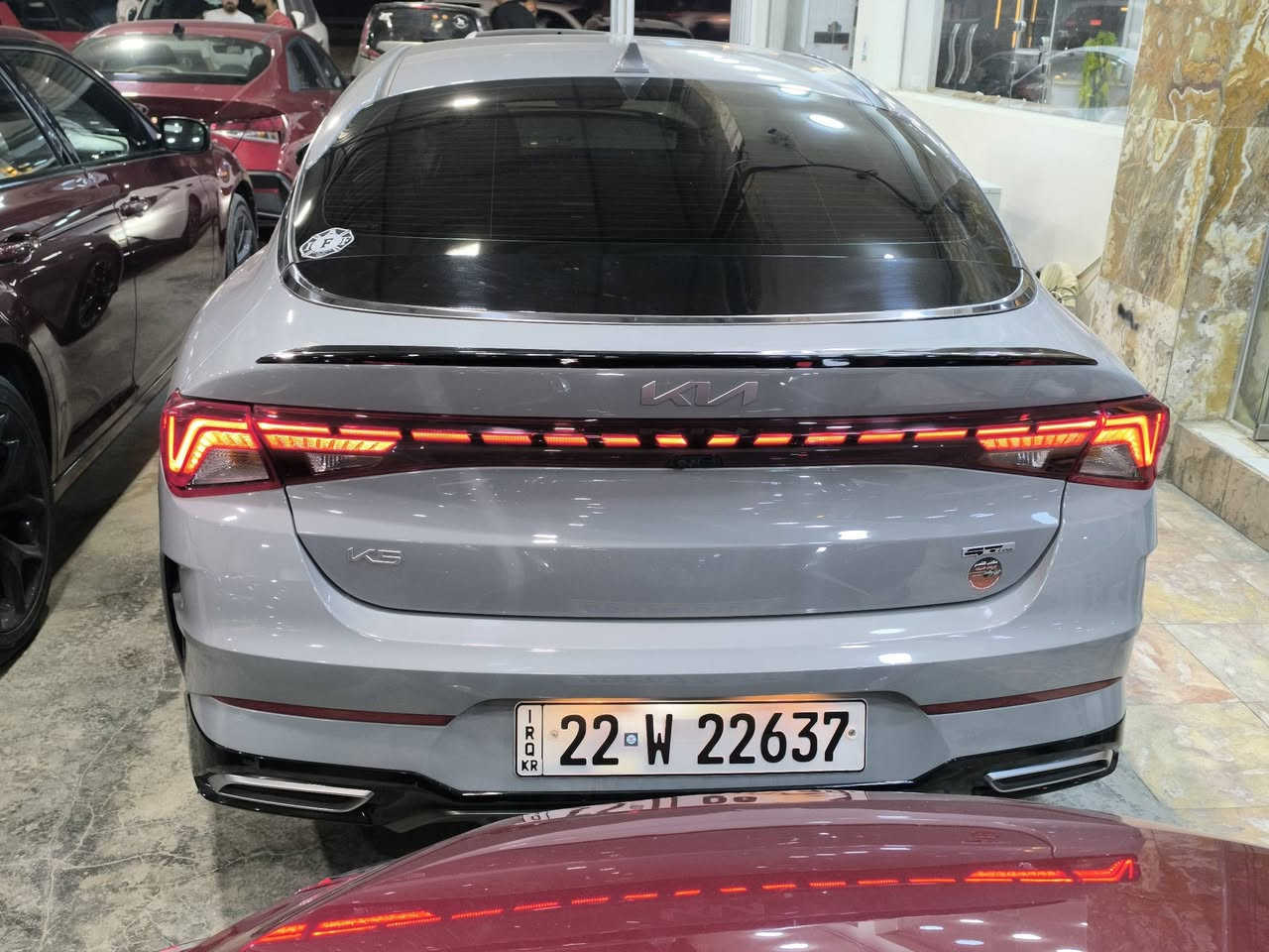 للبيع او مراوس 
كيا K5 GT LINE 2024
فول عدا البانوراما 
رقم اربيل الدولي وكالة او تحويل 
المواصفات 🏅🥇 
بصمة دخول ذكي تشغيل عن بعد 
رادار تحديد مسار مثبت سرعه 
رادار جانبي تحذير النقطة العمياء 
كشنات جلد كهرباء تدفئة 
شاشة تدعم اندرويد أوت أبل كار بلي 
تحكم ستيرن جهتين 
شاحن لاسلكي للهواتف 
مود درايف 
هاند بريك كهربائي 
لايت LED أمامية وخلفية 
اشاير مري 
تبريد مناخ منفصل 
الضرر..
جامل - بنيد 
بيه كلير من امريكا 
بدون ارباك - شواصي والغد كفالة 
للاستفسار الاتصال على الارقام التالية 
‏‪‏‪0773 603 1131‬‏
‪0780 260 2581‬‏
