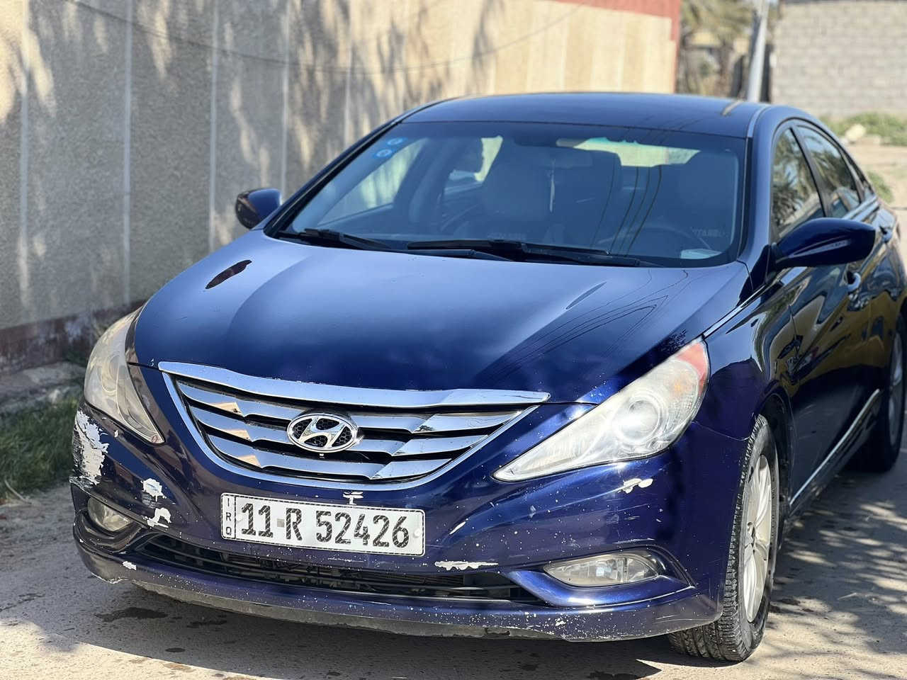 للبيع سوناتا موديل 2012 وارد امريكي صبغ قطعتين
ليبل واحد بدون تبديل اي قطعه 
السياره جاهزه محرك 2400 gdi مكفول
تخم تاير صدر السياره كلها جاهزه بدون نقص 
مكان السياره بغداد 
السعر ١٠٠ وبيه مجال ان شاءلله 
رقمي ***********
