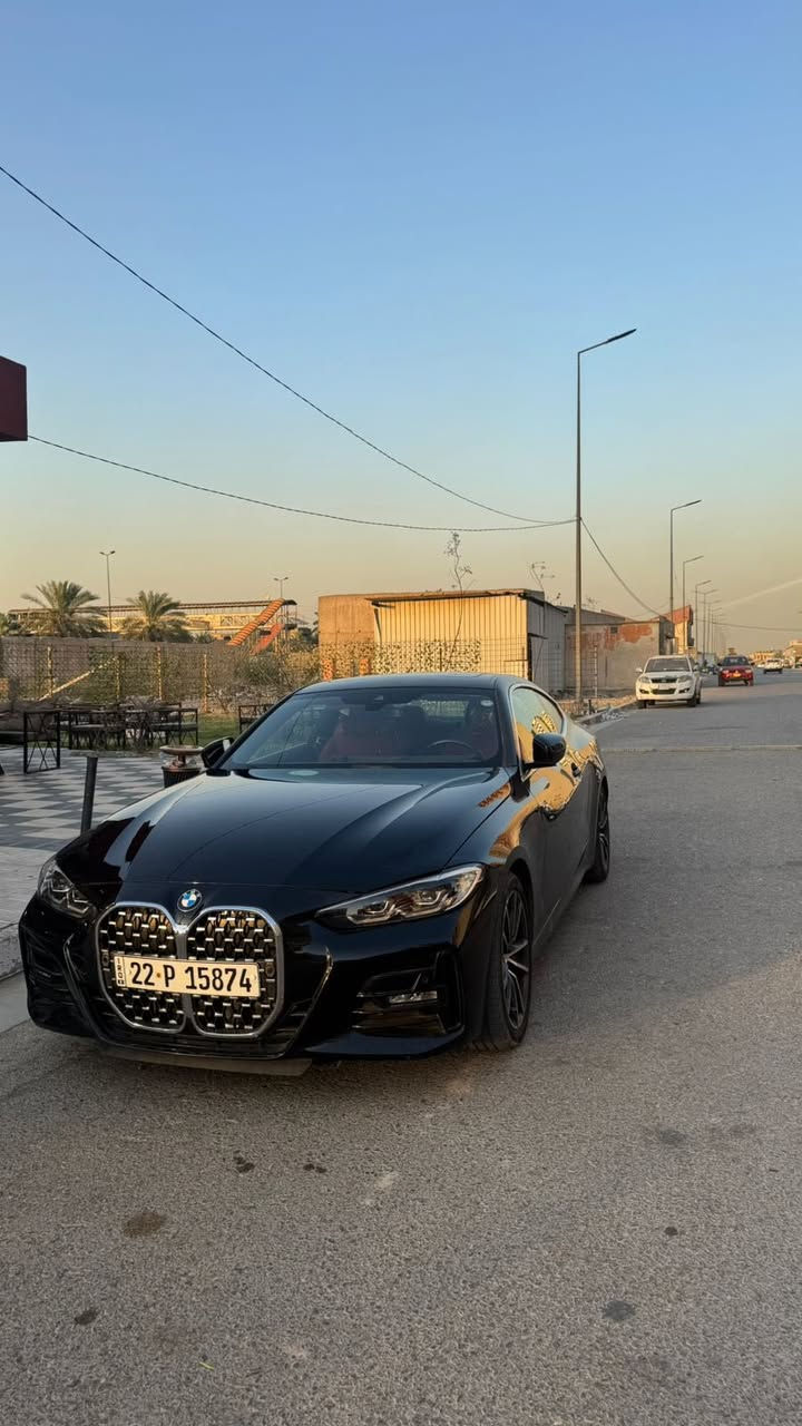 ‏- BMW 430 2024 للبيع او مراوس
- ✅ المواصفات: 
- 🔹 الموديل: 2024
- 🔹 المسافة المقطوعة: 23 الف ميل
- 🔹 المحرك: 4 سلندر twin power turbo
- رادارات: أمامي + خلفي + جانبي
- كاميرات: كاميرا خلفية
- الإضاءة: لايت زينون 
- ✅ أنظمة القيادة:
‏- • Sport | Comfort | Eco | Adaptive
- اكزوز حسب وضعيه القياده
- •  جلد احمر  وتحكم بلون الانارة الداخلية
- • مقاعد كهربائية مع تدفئة
- • تحكم بالشاشه voice control
- ✅ مزايا إضافية:
- • نظام الدخول بصمه كارت + 
- داتا شو عرض المعلومات على الزجاج الامامي
-  تدفئه ستيرن + أوتو هولد
- •صندوق كهربائي + يفتح عن بعد بالرجل
- 📌 الحالة: وارد امريكي حادث امامي مبدل بنيد بلادي


**إذا كنت صاحب هذا الإعلان وتريد حذفه لأي سبب، رجاءا أرسل رسالة إلى الدعم الفني**