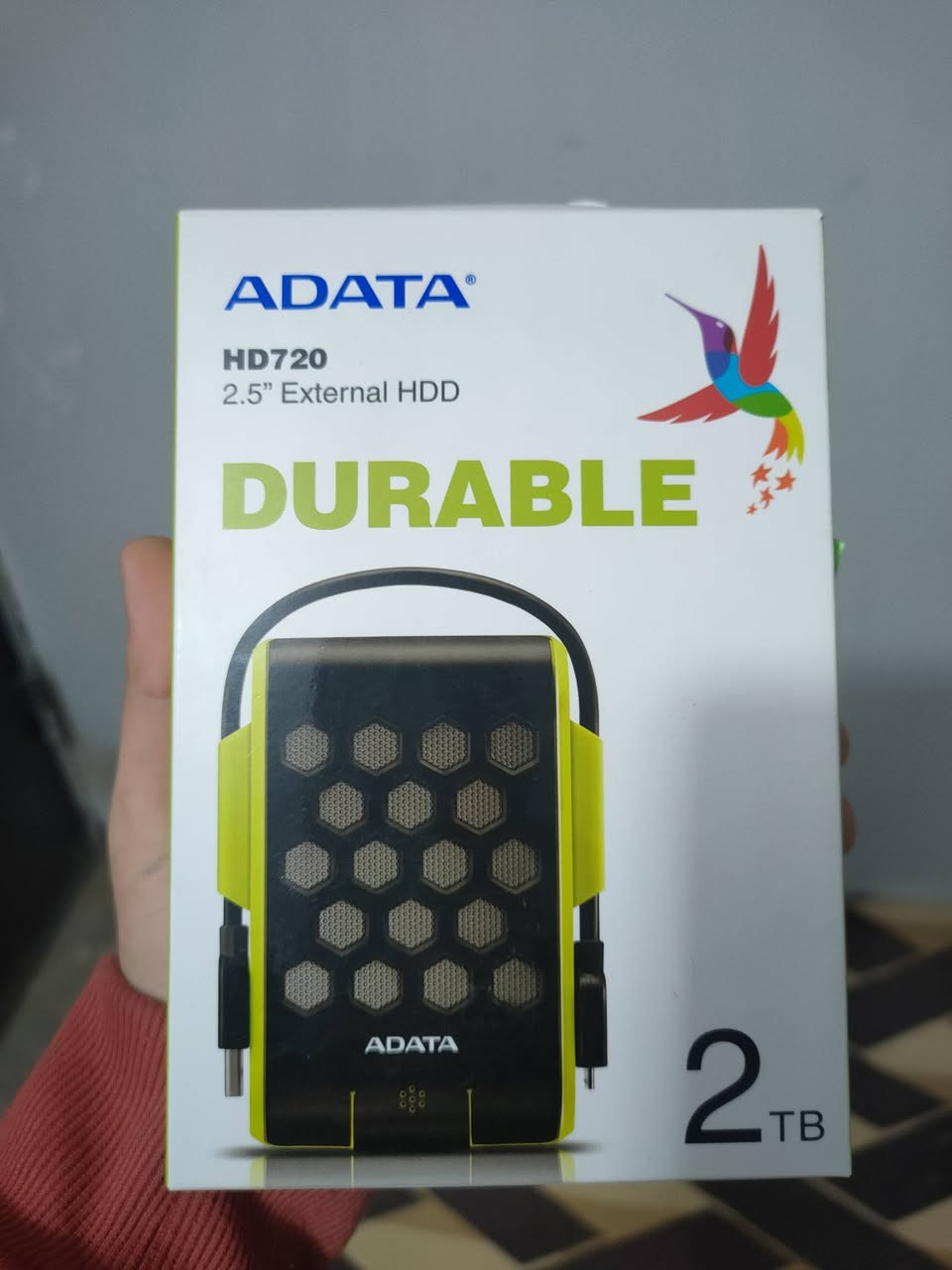 للبيع هارد HDD ADATA
1.8 تيرا
سعر 90 بي مجال بسيط 
مكان بغداد


**إذا كنت صاحب هذا الإعلان وتريد حذفه لأي سبب، رجاءا أرسل رسالة إلى الدعم الفني**