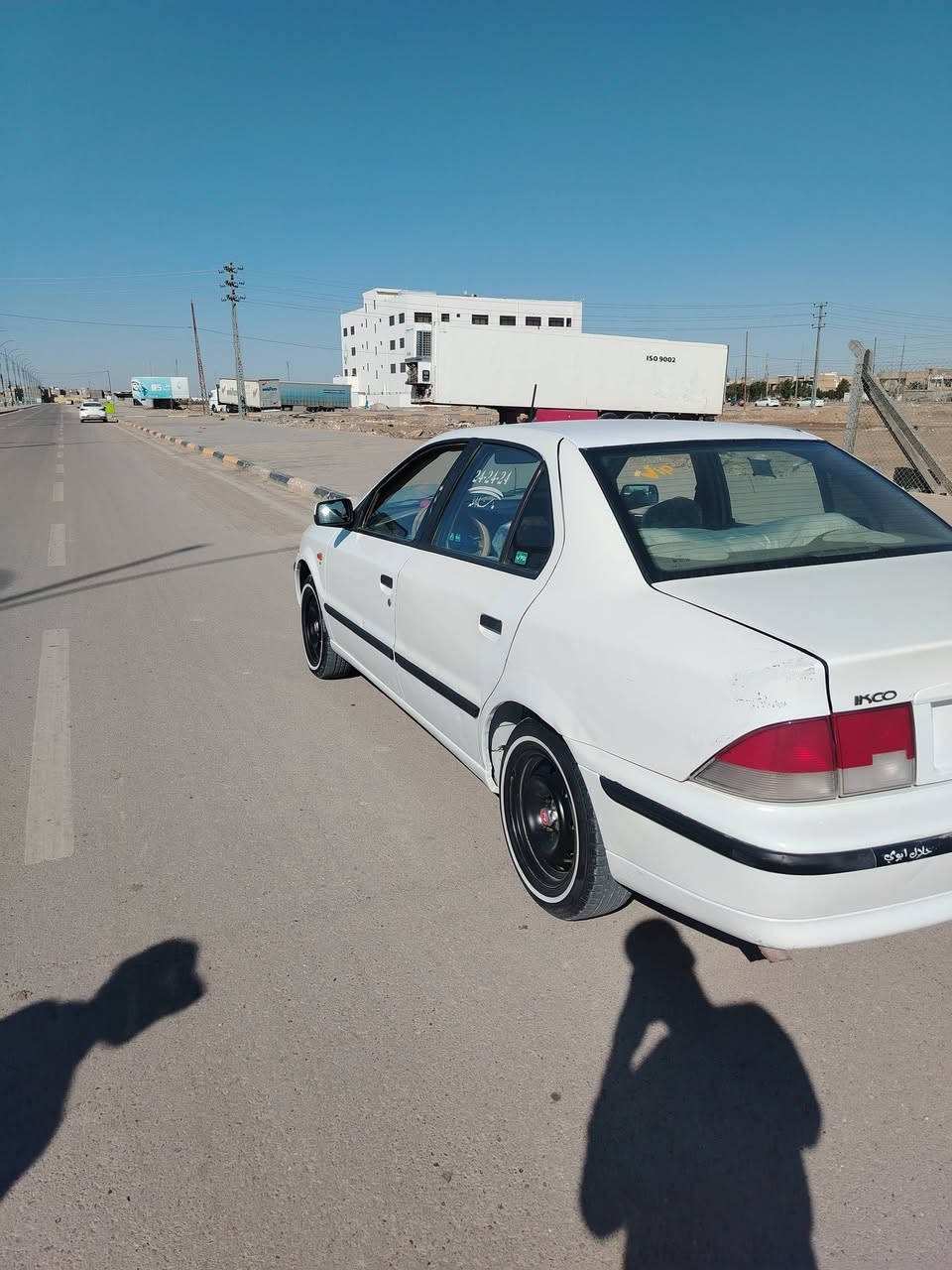 سمند مديل ١١ جاهزه لاخر حبايه سعر ٤٥ وبيه مجال بسيط العنوان واسط ***********
