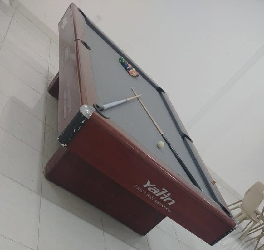 بيع وشراء ومراوس 
توفر جميع انواع البليارد المستخدم والجديد 
وبأنسب الاسعار 
بغداد حافظ القاضي تجهيزات بلاك بول 
***********_*********** يتوفر واتساب
