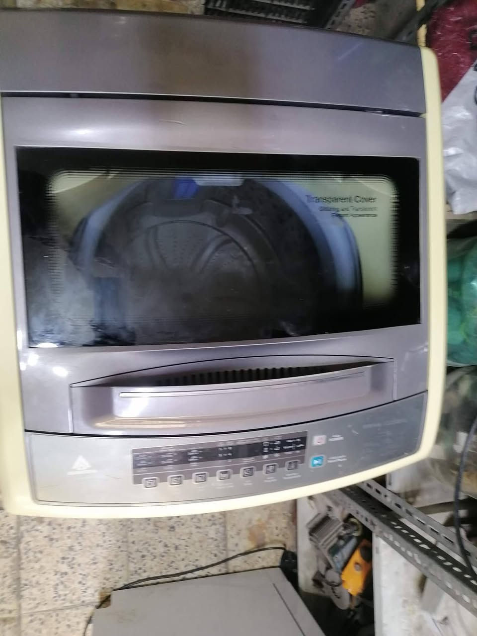 غساله اوتوماتيك نوع الحافظ نظيفة جدا حجم ١٢ ك بغداد الشعب ***********
