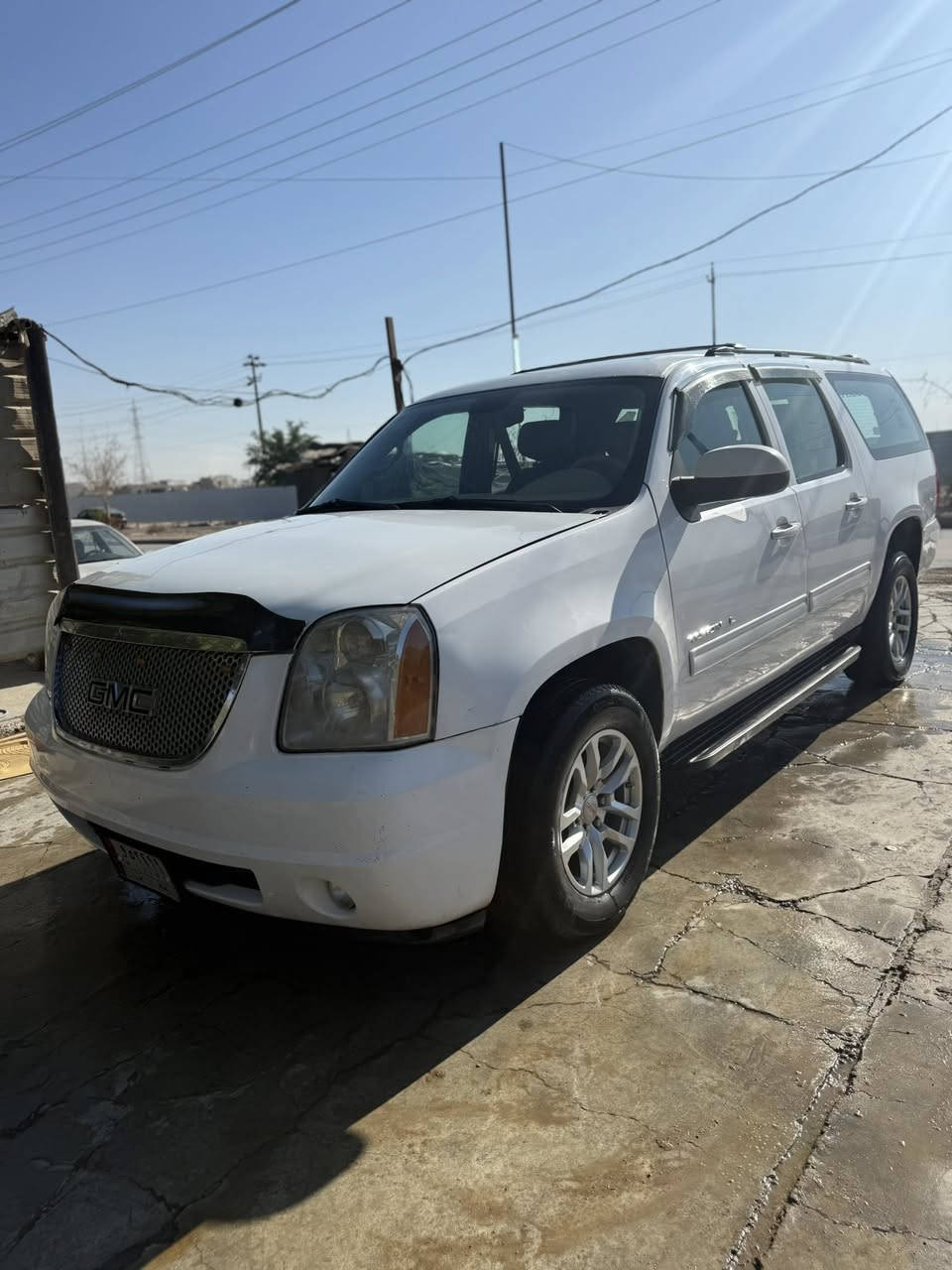 جمسي2012للبيع جاهزا ومصفره ع اخر فقط لاستيك ولف بيهه  تخم تاير  حداديه امامي خلفي داخل جديد ب كارتون برغي مناقصهه بوجهه للعمل
‭0774 805 6848‬
وارد خليجي بدون حادث
