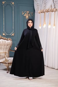 الموديل: كويتي عبايه وشال اللون  اسود فقط  نوع القماش:انترنيت كويتي   ...