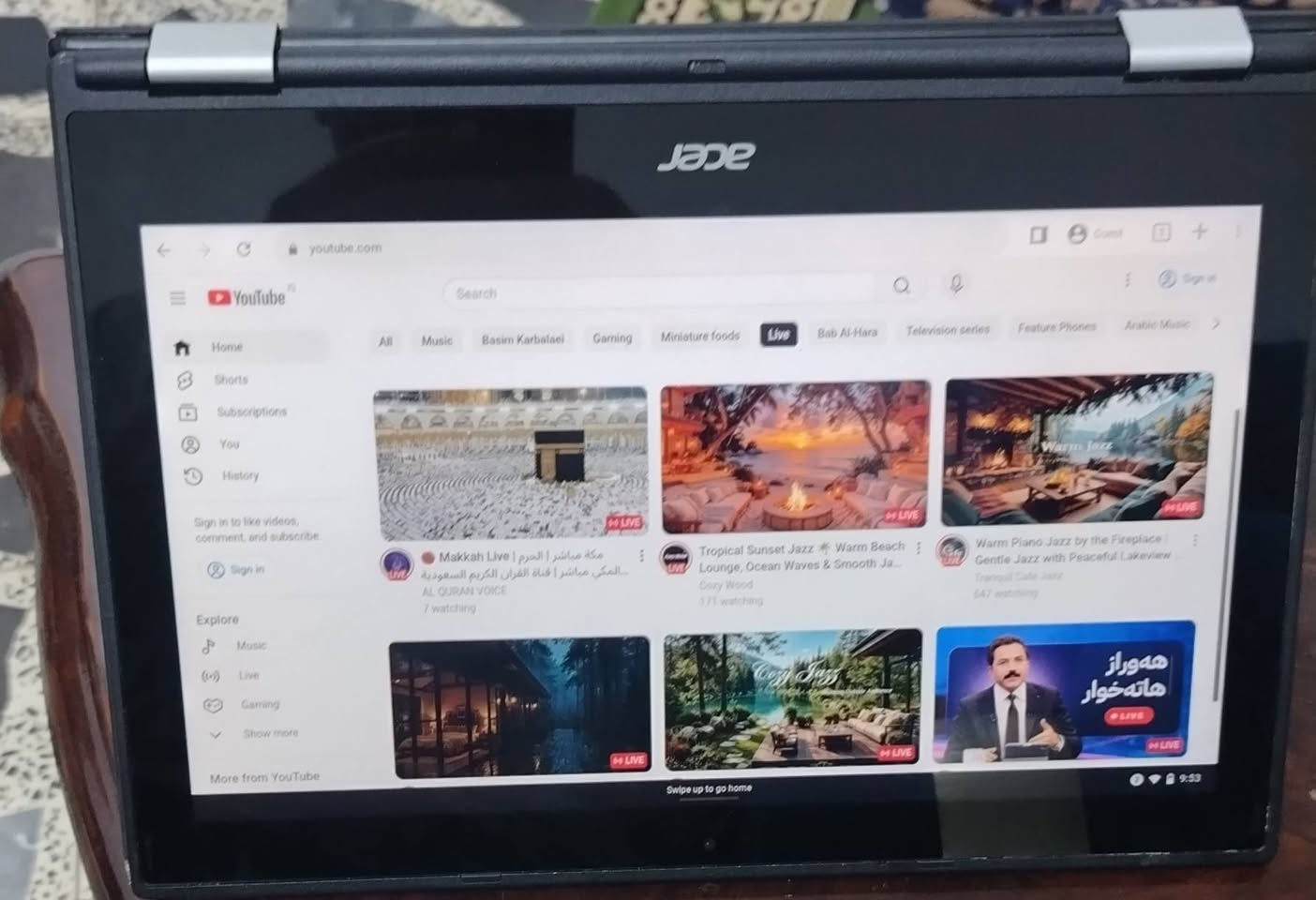 حاسبة acer، ذاكرة 32، رام 4، شاسة لمس وتنطبك تصيرمثل الايباد، نظيفه وشغالة وصوته عالي مع شاحنه،ب 70،
حاسبة acer، ذاكرة 32، رام 4، شاسة لمس وتنطبك تصيرمثل الايباد، نظيفه وشغالة وصوته عالي مع شاحنه،ب 70،ويوجد توصيل ***********
