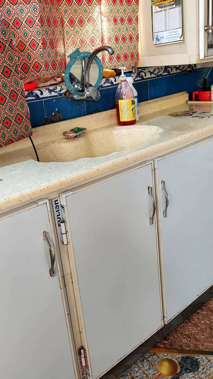 كاونتر تزكام خشب
سنك المنيوم
***********
 اتساب
