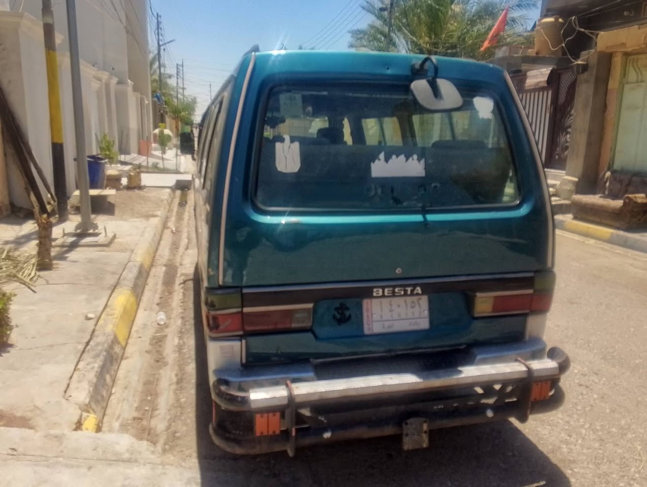 سلام عليكم للبيع كيا بستا موديل 95 سنويه لل 29 محرك كير اكسل شواصي ٤ كفاله تخم تاير جديد صدر جديد سعره ٤٨ وبيها مجال الاستفسار على رقم ***********
