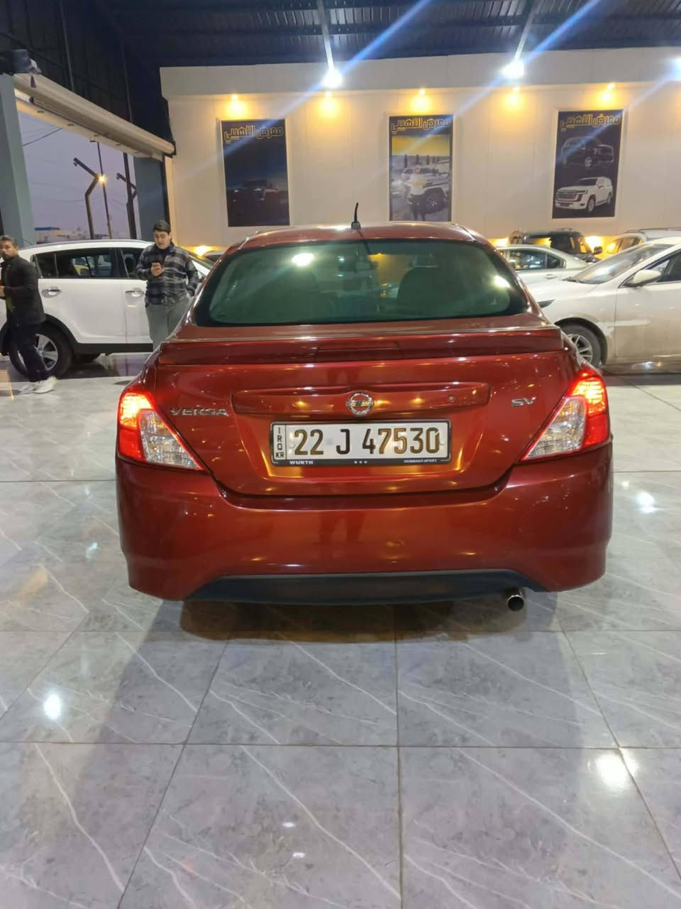 للبيع أو مراوس 

سعر 98$

نيسان فيرسا موديل 2017 وارد أمريكي 

ماشية 100 ألف

محرك 4 سلندر حجم 1600 دوش المرغوب 

كير أوتوماتيك شرط المحرك والكير 

رقم اربيل دولي رقم وهزة وسنويه جديد بأسمي شرط التحويل 

🚫حادثها بوند وجاملغ صبغ رش بدون معجون أو دواخل شرط مرفوق رقم الشاصي مع الصور 👇 

سياره نظيفة جداً 

مواصفات معروفه مواصفات الفيرسا 

سياره جديده وجاهزة من كلشي شرط دينار ما تصرف عليها 

مكان السياره موصل 🔥 

للاستفسار الاتصال ع الارقام 👇 

***********
***********
الخاص مفتوح 24 ساعه 👉 
يوجد بيع وشراء السيارات المتضررة والجديدة داخل هذه الصفحه ✅
