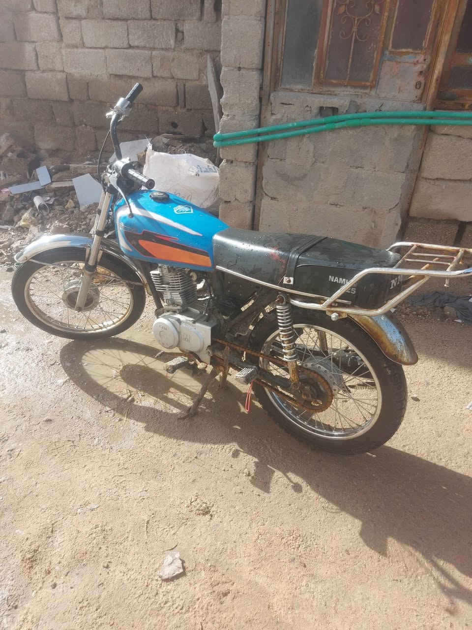 دراجه نامه للبيع السعر ٣٥٠ وبيها مجال  مكاني ابي الخصيب  رقم الهاتف ***********
