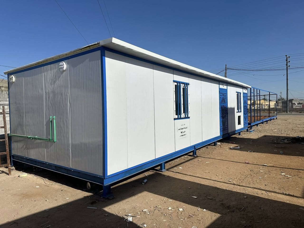 كرفانات لبيع في كربلاء المقدسة
شركة ابو هادي لصناعة الكرفانات 

كرفان قياس 12*4يحتوي على غرفتين وصالة ومطبخ وحمام جاهز ماي كهرباء سعرهب8 ملاين ونص كامل 

العنوان كربلاء طريق الرابط 

يوجد توصيل لجميع المحافظات 

يوجد لدينا جميع انواع الكرفانات 

***********

***********
