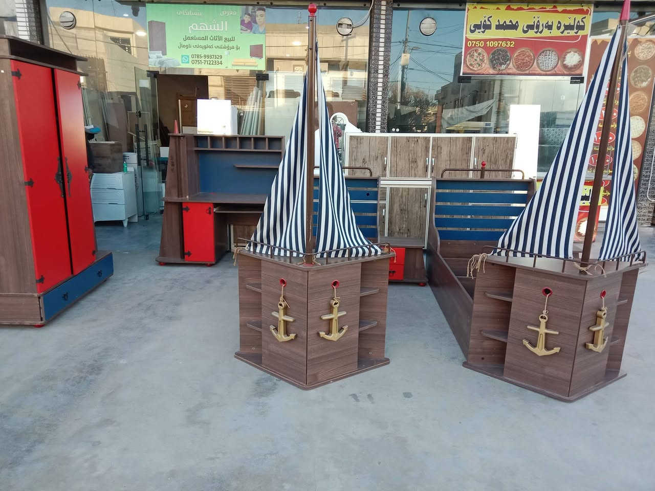 غرفة نوم ولاديه للبيع 6 قطع للتواصل ***********
