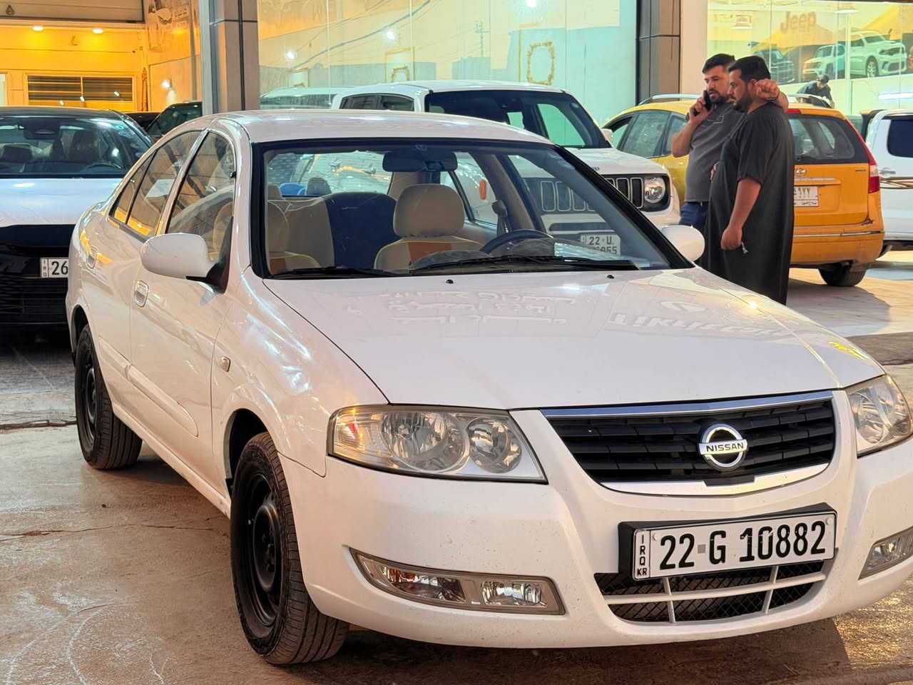 السلام عليكم
للبيع فقط
🚗 نيسان سني كوري موديل 2010
كير أوتوماتيك
المحرك، التبريد، والكهربائيات 
الصدر الأمامي والخلفي كله شرط 
الگشر موضح بالسونار 👇👇
سيارة مرتبة متحتاج مصرف 
💵 السعر: 95 $
📍 مكان السيارة: صلاح الدين / تكريت

📞 للاستفسار
***********
*********** واتس
