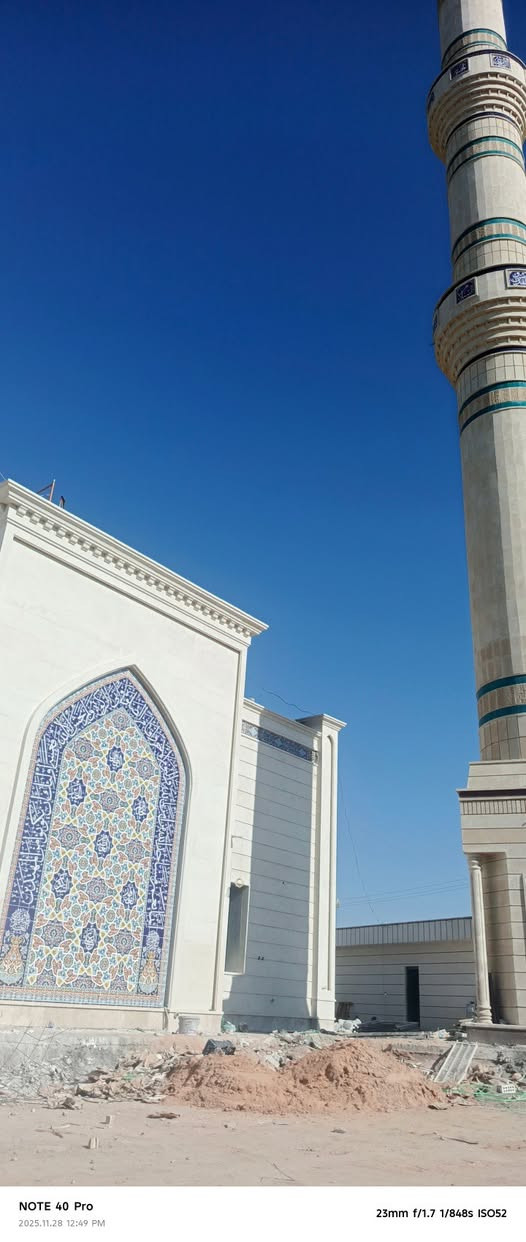 لسنا الوحيدون ولكننا نسعى ان 
نكون الافضل🏆
الامانة في العمل مفتاح الرزق😍🔥جفقيم، منقوش اسلامي، قبب .،.حسينيات، وجوامع، ومضايف، ودوائر حكوميه،
اعمالنا مستمرة في  وجميع المحافضات
***********
وتساب
*********** 
لمن يرغب اعمالنا.
