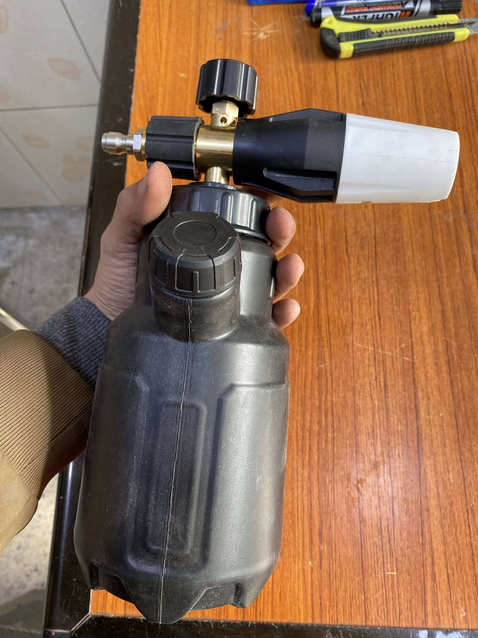 السلام عليكم زبائننا الكرام 

تم وصول مواد احتياطية لكافة انواع فارة الغسل 
-صوندات كتان اصلي10m-مسدس فارة كافة الانواع-بطل رغوة اصلي-وغيرها من المواد

العنوان: ميسان-العمارة-شارع بغداد مقابل حلويات الشكرجي -معرض المنتظر
(جملة-مفرد)
الاتصال/***********
