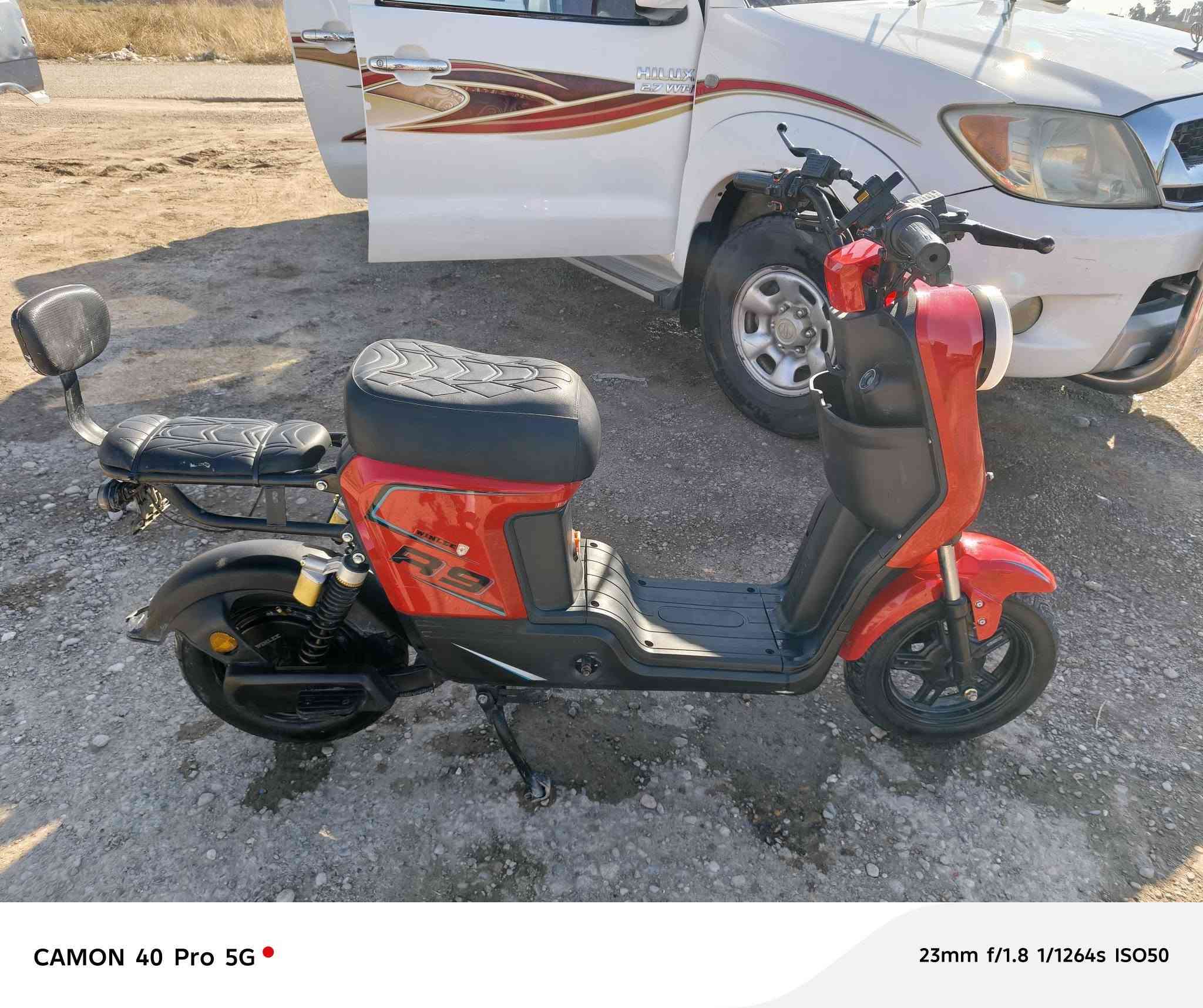 سلام عليكم دراجه شحن البيع موديل 2025 نضيفه بس بيهه نقص جامرلغ كدام ‏‪***********‬‏
